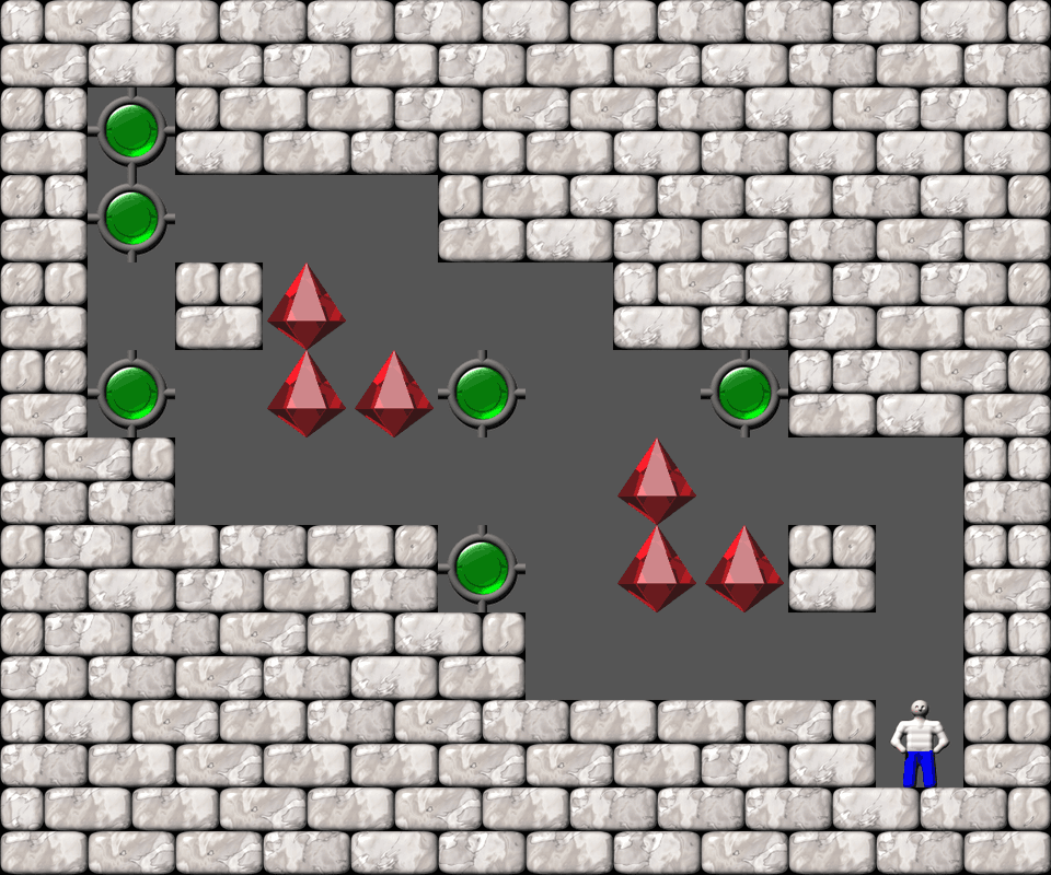 Сокобан More Bugs collections уровень 57